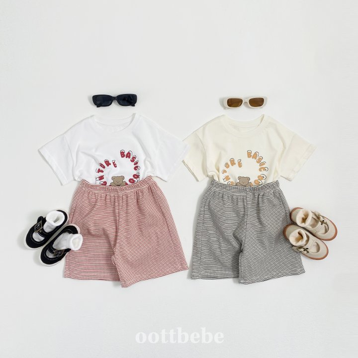 Oott Bebe - Korean Children Fashion - #littlefashionista - Oti Signature Top Bottom Set