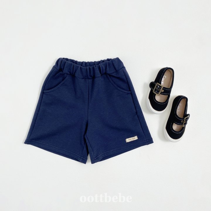 Oott Bebe - Korean Children Fashion - #littlefashionista - Jelly Modal Terry Shorts - 8