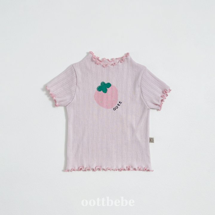 Oott Bebe - Korean Children Fashion - #littlefashionista - Strawberry Milk Tee - 5