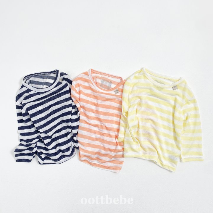 Oott Bebe - Korean Children Fashion - #littlefashionista - Swimmer Long Sleeve Tee
