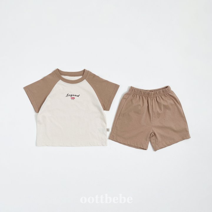 Oott Bebe - Korean Children Fashion - #littlefashionista - Legend Top Bottom Set - 3