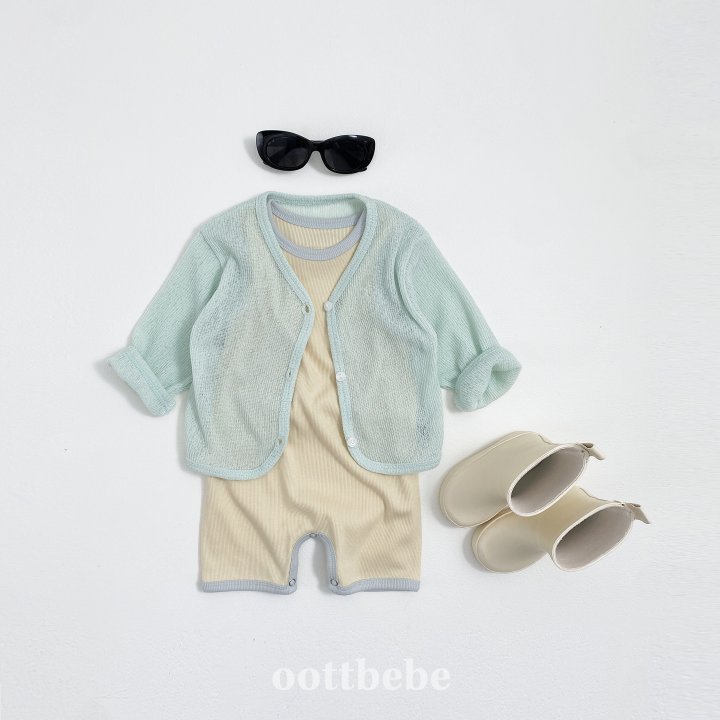 Oott Bebe - Korean Children Fashion - #magicofchildhood - Hawaiian Summer Cardigan - 7
