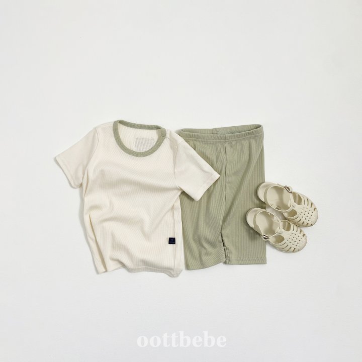 Oott Bebe - Korean Children Fashion - #littlefashionista - Sweet Rib Easywear - 4