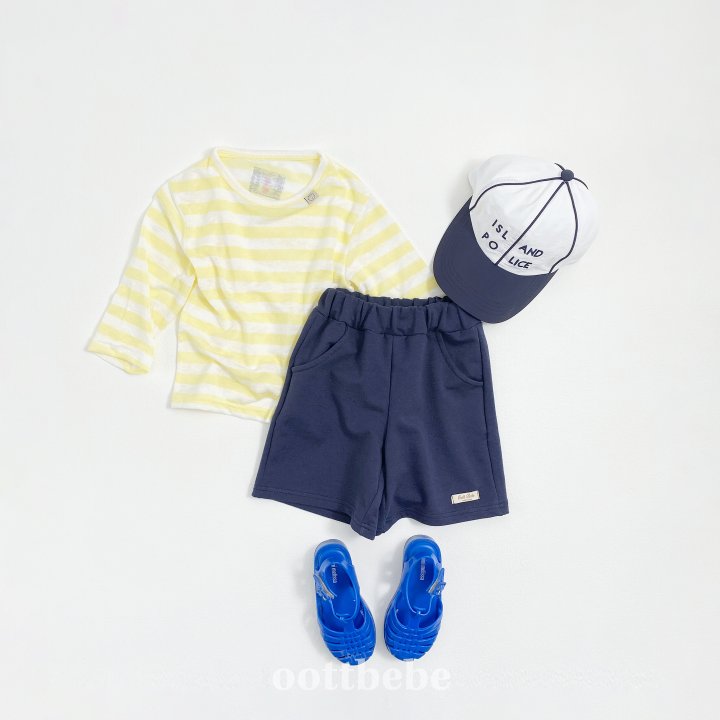 Oott Bebe - Korean Children Fashion - #magicofchildhood - Jelly Modal Terry Shorts - 9