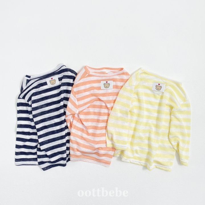 Oott Bebe - Korean Children Fashion - #magicofchildhood - Swimmer Long Sleeve Tee - 2