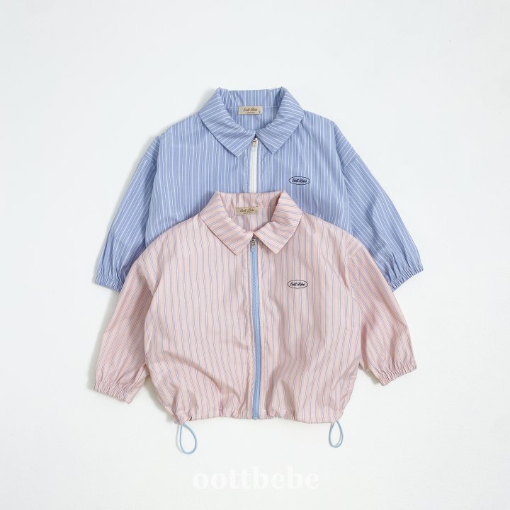 Oott Bebe - Korean Children Fashion - #magicofchildhood - Pose Collar Windbreaker