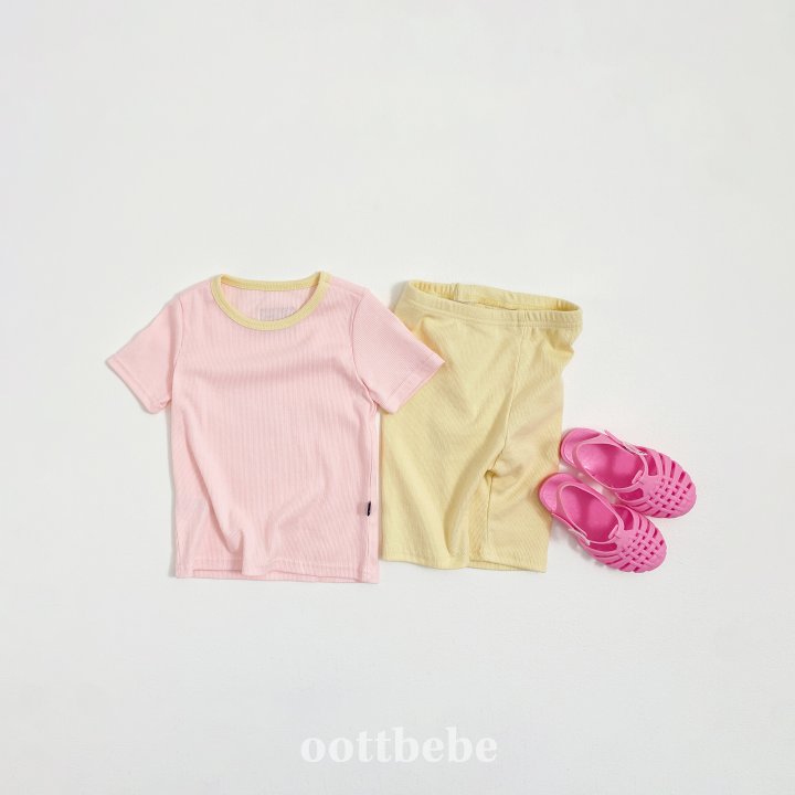 Oott Bebe - Korean Children Fashion - #minifashionista - Sweet Rib Easywear - 5
