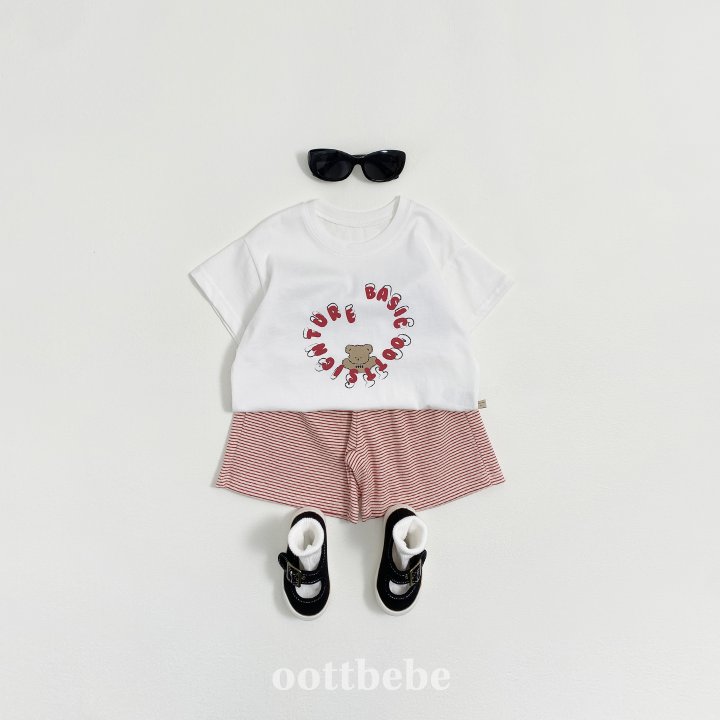 Oott Bebe - Korean Children Fashion - #minifashionista - Oti Signature Top Bottom Set - 3
