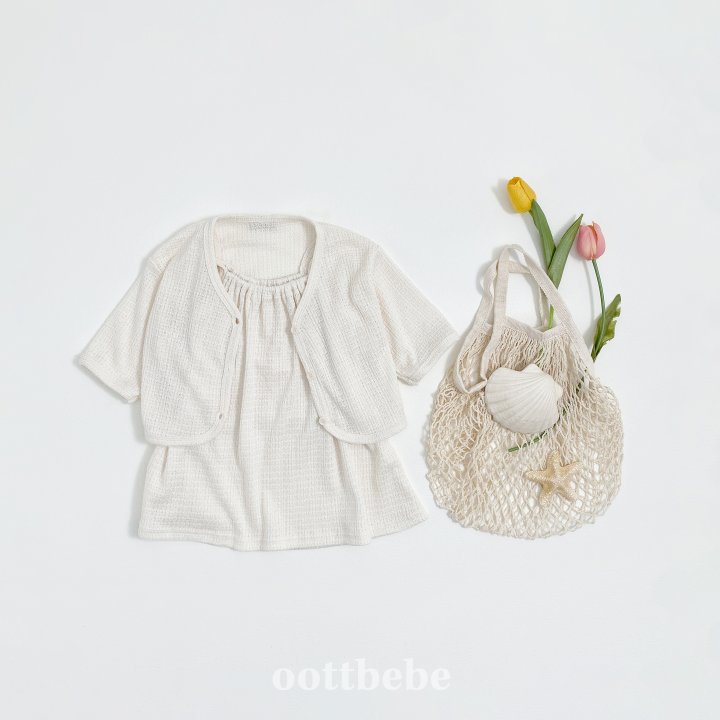Oott Bebe - Korean Children Fashion - #minifashionista - Rose Dress Set - 2