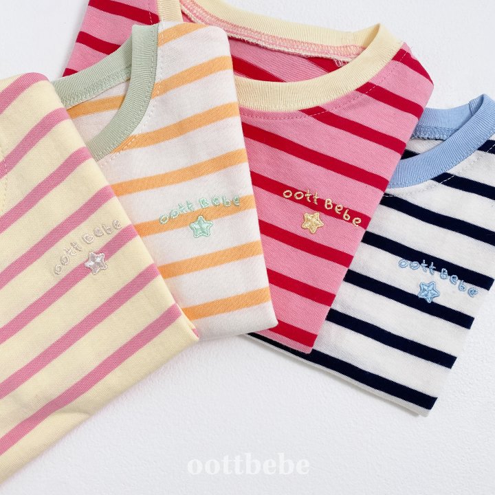 Oott Bebe - Korean Children Fashion - #prettylittlegirls - Star Candy Top Bottom Set - 11