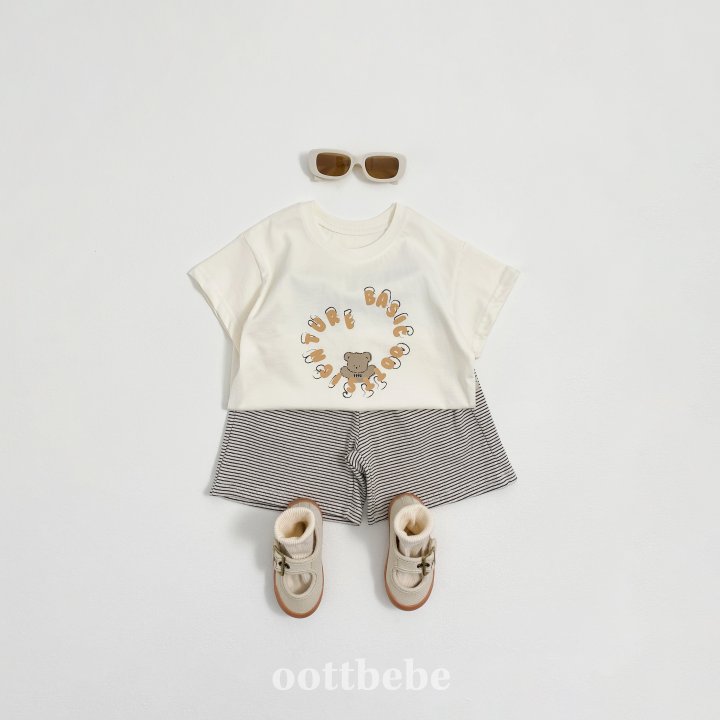 Oott Bebe - Korean Children Fashion - #minifashionista - Oti Signature Top Bottom Set - 4