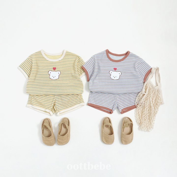 Oott Bebe - Korean Children Fashion - #prettylittlegirls - Bead Waffle Set