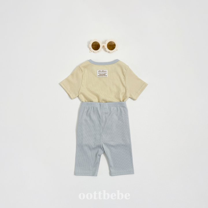 Oott Bebe - Korean Children Fashion - #stylishchildhood - Sweet Rib Easywear - 9
