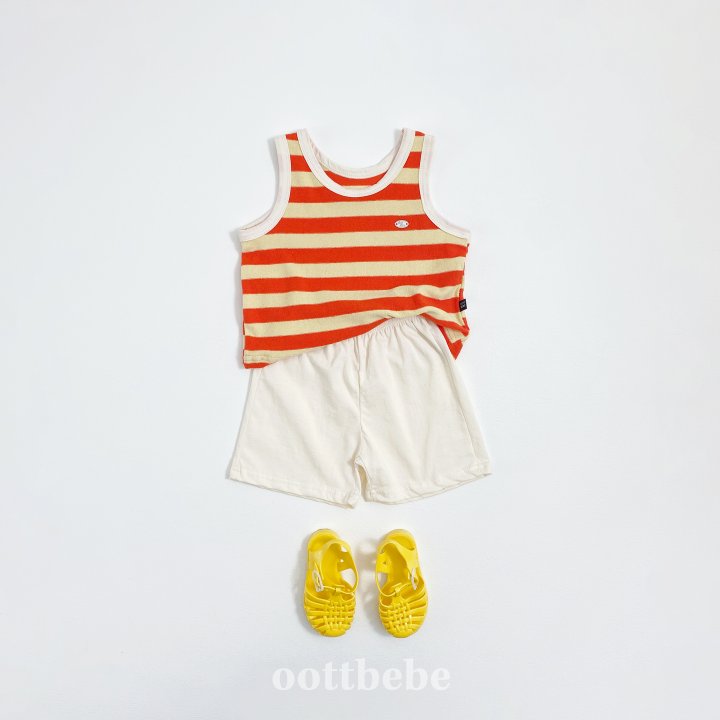Oott Bebe - Korean Children Fashion - #stylishchildhood - Honeybee Stripe Set
