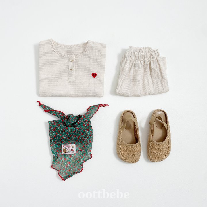 Oott Bebe - Korean Children Fashion - #stylishchildhood - Low Top Bottom Set - 8