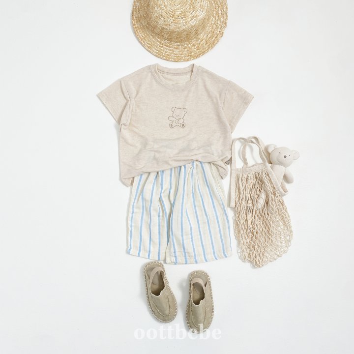 Oott Bebe - Korean Children Fashion - #stylishchildhood - Melona Pants - 6