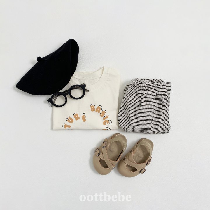 Oott Bebe - Korean Children Fashion - #todddlerfashion - Oti Signature Top Bottom Set - 5
