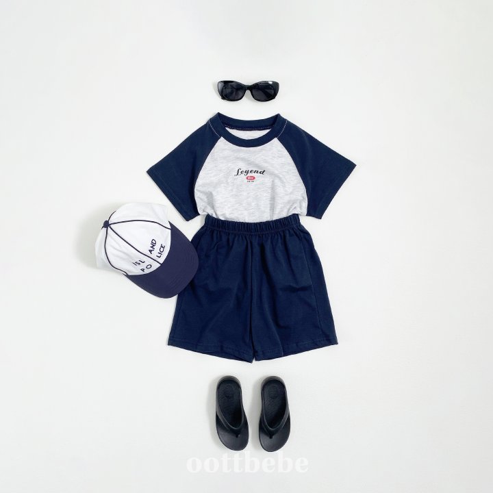 Oott Bebe - Korean Children Fashion - #todddlerfashion - Legend Top Bottom Set - 7