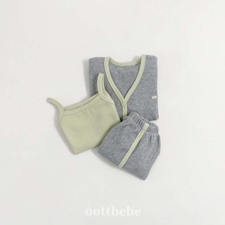 Oott Bebe - Korean Children Fashion - #toddlerclothing - Petit Waffle Set - 10