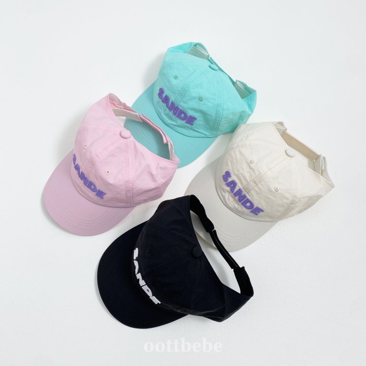 Oott Bebe - Korean Children Fashion - #toddlerclothing - Sand Half Cap - 2