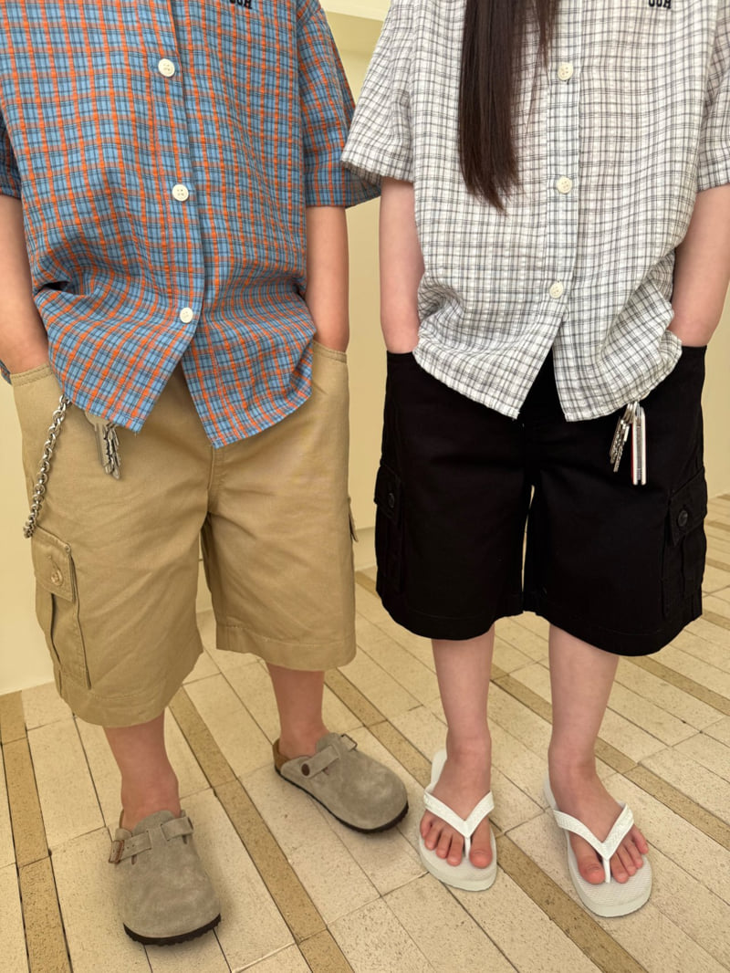 Our - Korean Children Fashion - #Kfashion4kids - Lumi Check Shirt - 8