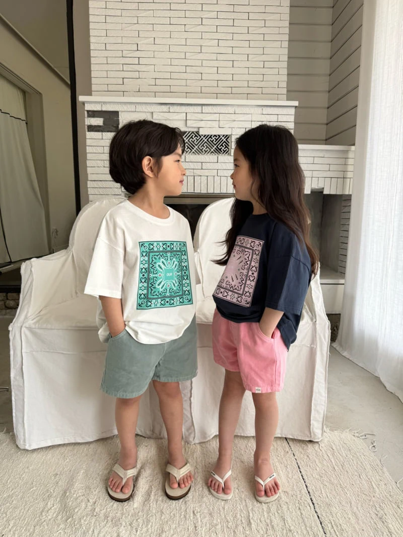 Our - Korean Children Fashion - #childofig - Paisley Tee - 9