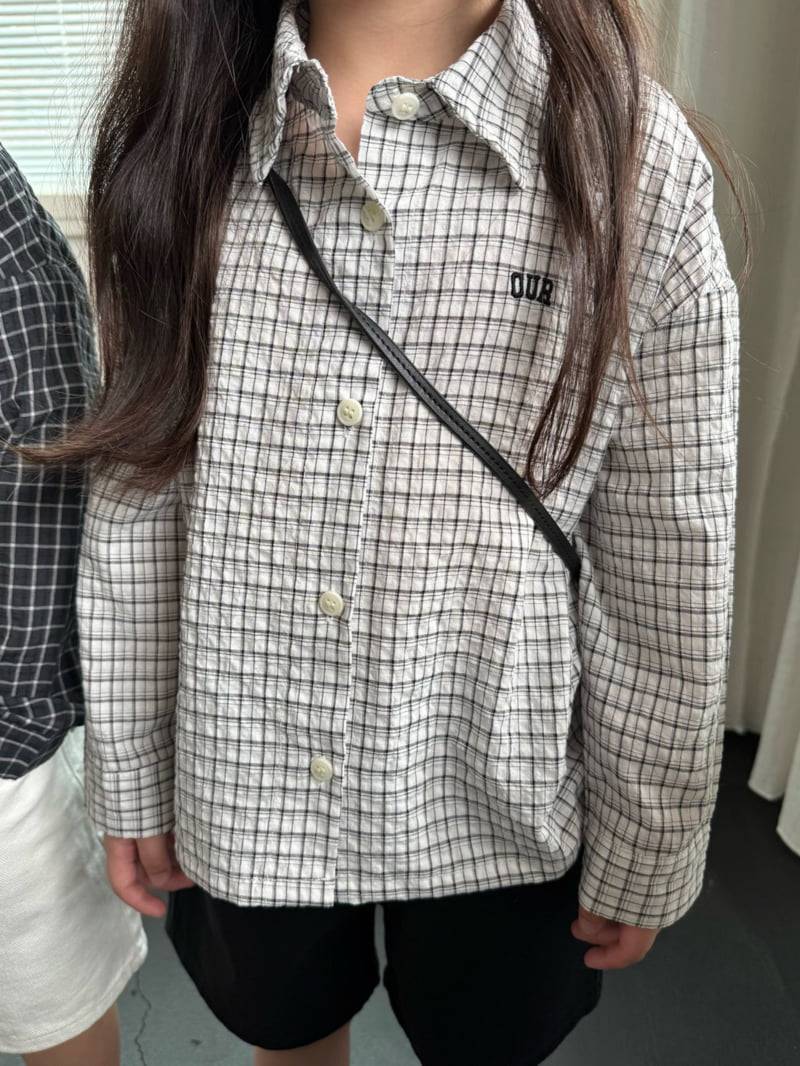 Our - Korean Children Fashion - #childofig - Breeze Check Shirt - 5