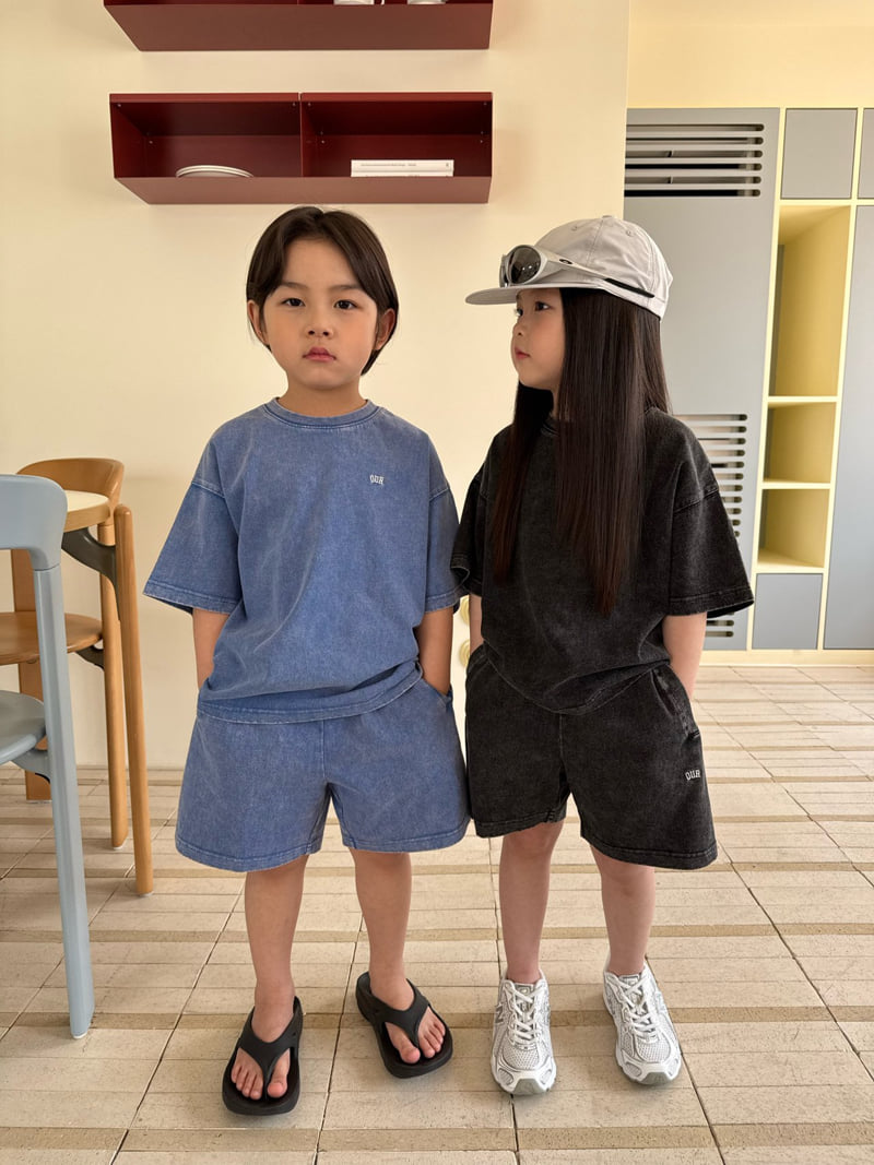 Our - Korean Children Fashion - #childofig - Stone Washed Set - 12
