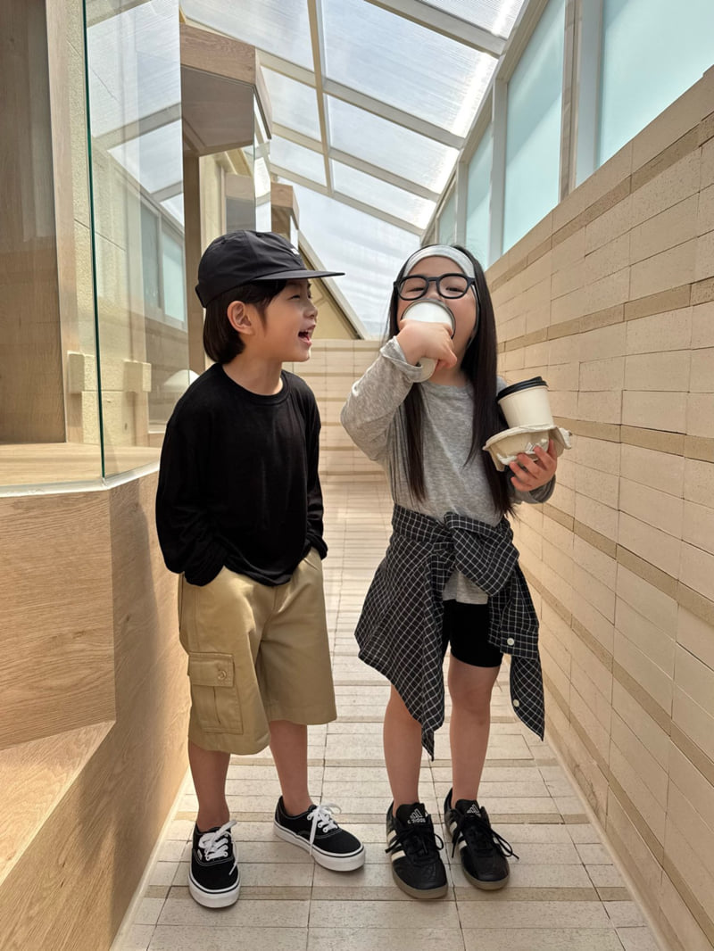 Our - Korean Children Fashion - #childofig - Air Long Sleeve Tee - 6