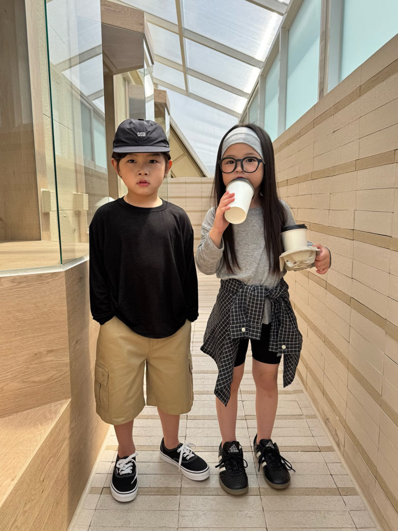 Our - Korean Children Fashion - #childofig - Air Long Sleeve Tee - 7