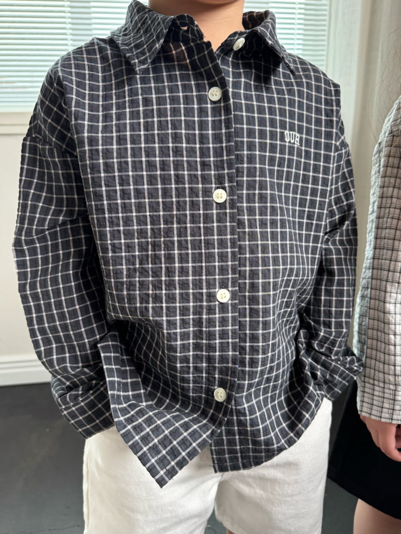 Our - Korean Children Fashion - #childrensboutique - Breeze Check Shirt - 6