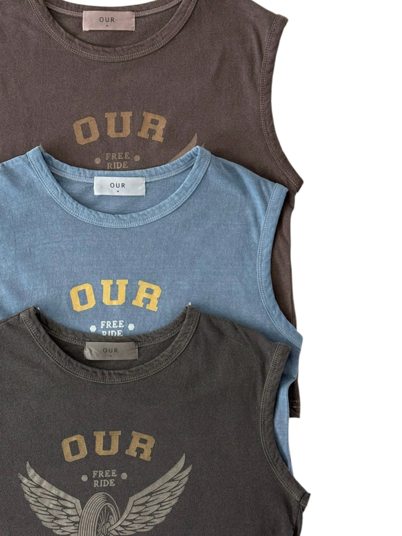 Our - Korean Children Fashion - #childrensboutique - Rise Sleeveless - 3