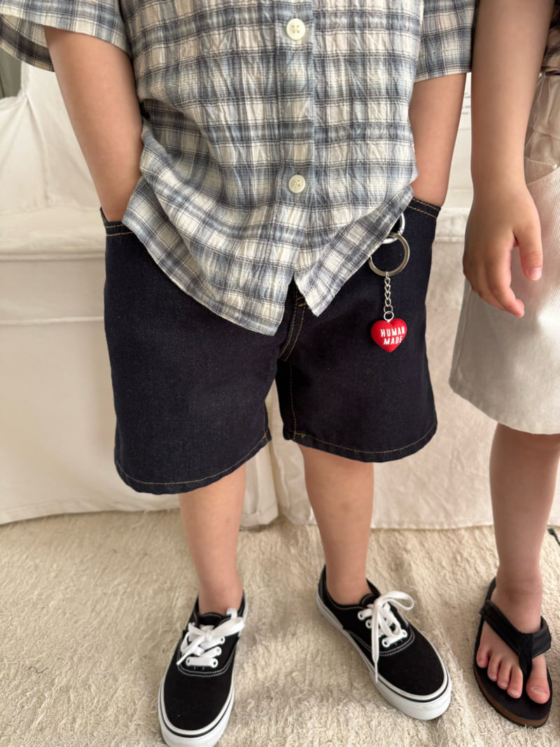 Our - Korean Children Fashion - #kidsshorts - Powder Check Shirt - 8