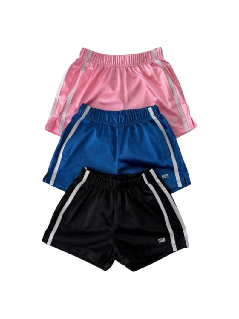 Our - Korean Children Fashion - #kidsshorts - Satin Boxer Pants