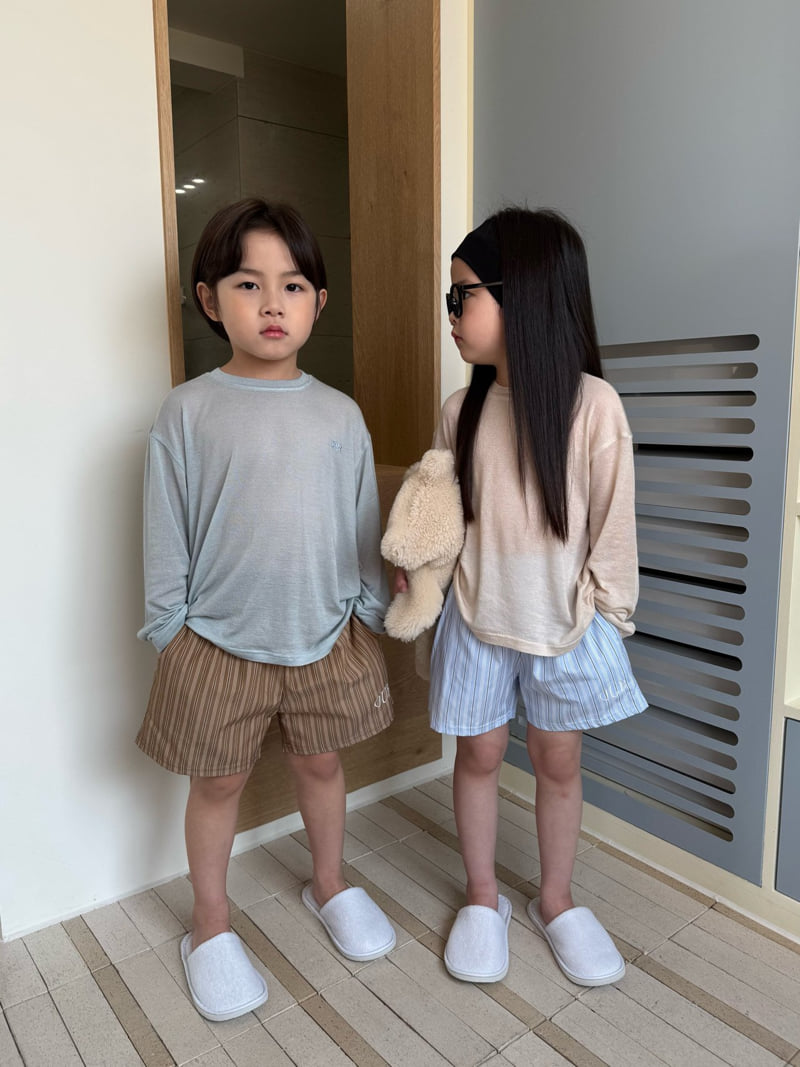 Our - Korean Children Fashion - #kidsshorts - Air Long Sleeve Tee - 12