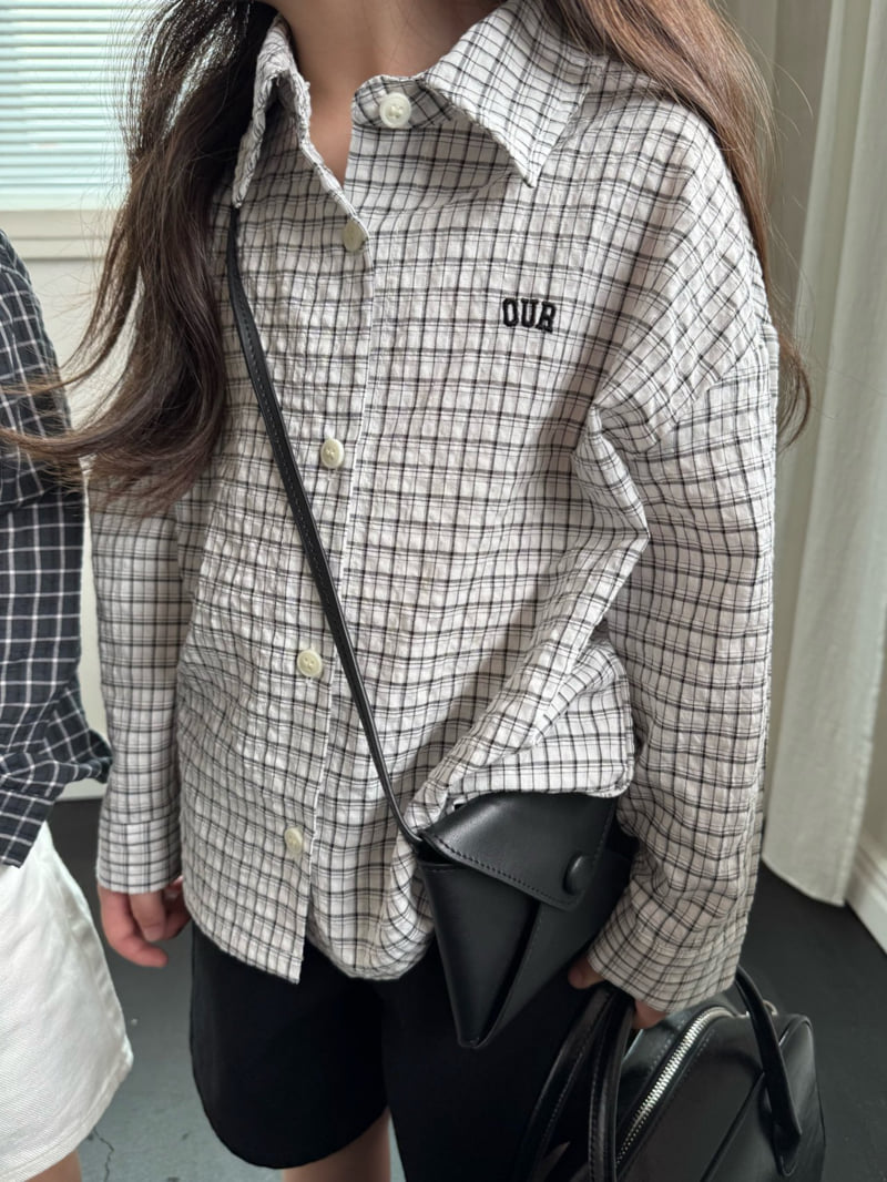 Our - Korean Children Fashion - #kidsstore - Breeze Check Shirt - 11