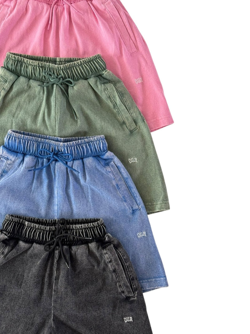 Our - Korean Children Fashion - #kidsstore - Stone Washed Set - 5