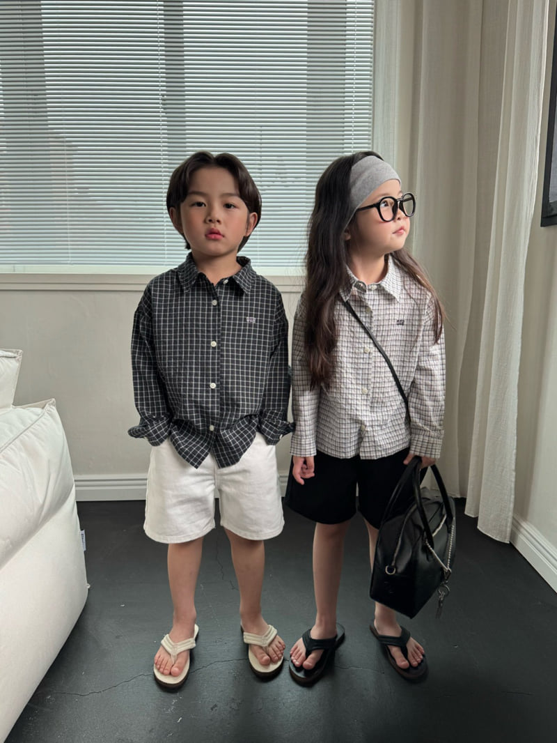 Our - Korean Children Fashion - #kidzfashiontrend - Breeze Check Shirt - 12