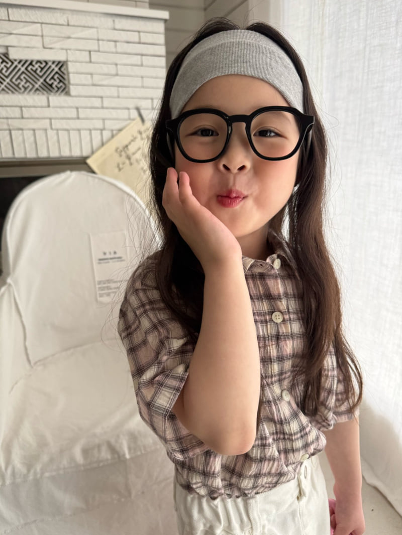 Our - Korean Children Fashion - #kidzfashiontrend - Powder Check Shirt - 10