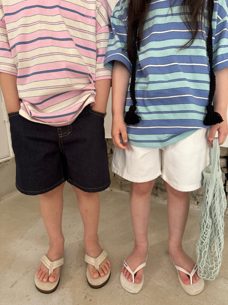 Our - Korean Children Fashion - #littlefashionista - Blush Striped Tee - 7