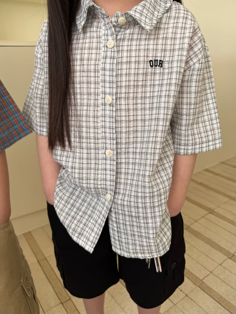 Our - Korean Children Fashion - #littlefashionista - Lumi Check Shirt - 9