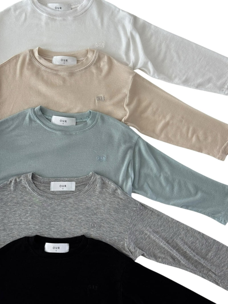 Our - Korean Children Fashion - #magicofchildhood - Air Long Sleeve Tee - 3