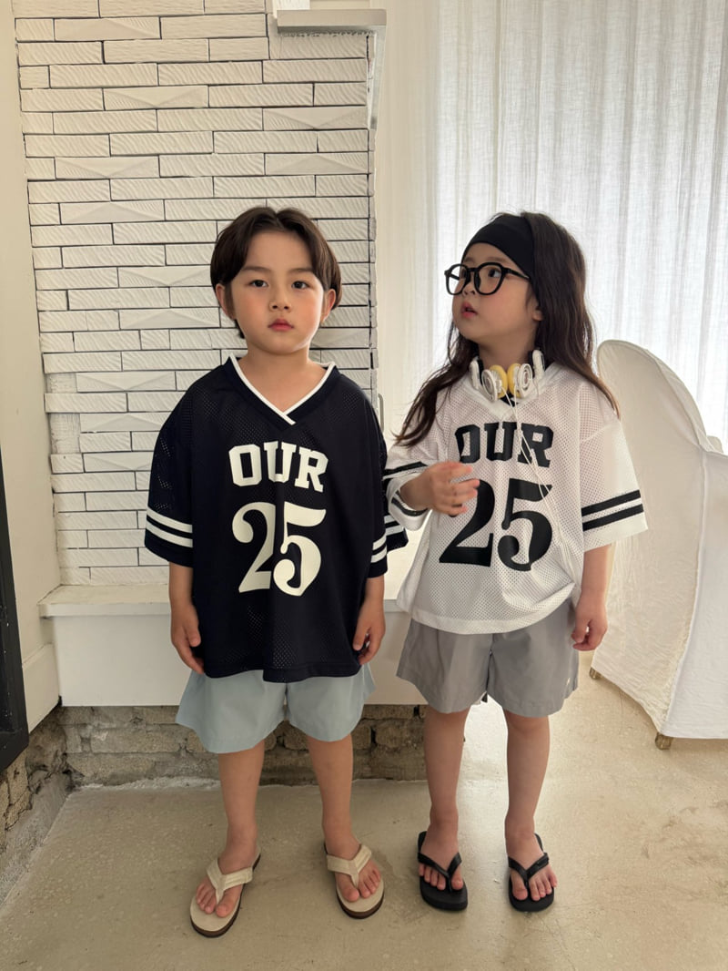 Our - Korean Children Fashion - #magicofchildhood - Flow Mesh Tee - 5