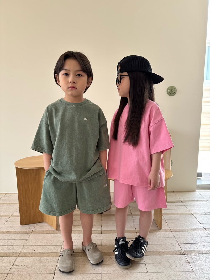 Our - Korean Children Fashion - #minifashionista - Stone Washed Set - 10