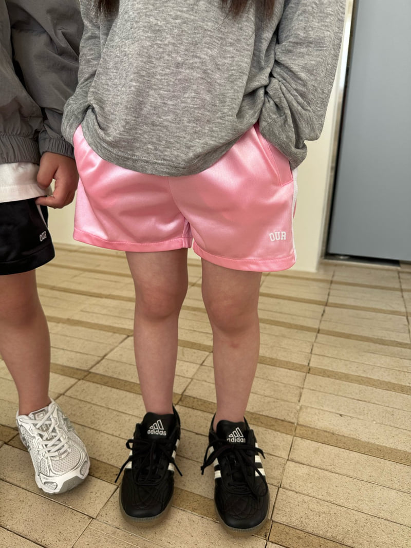 Our - Korean Children Fashion - #minifashionista - Satin Boxer Pants - 7