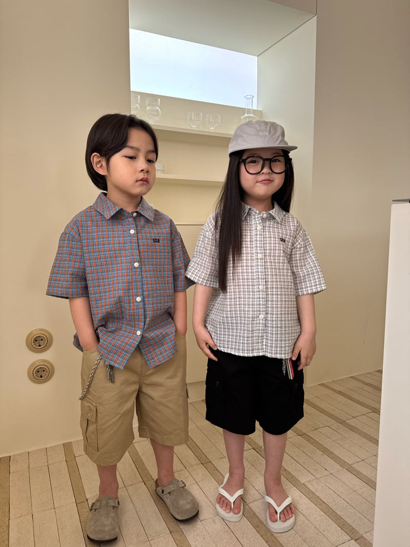 Our - Korean Children Fashion - #minifashionista - Lumi Check Shirt - 11