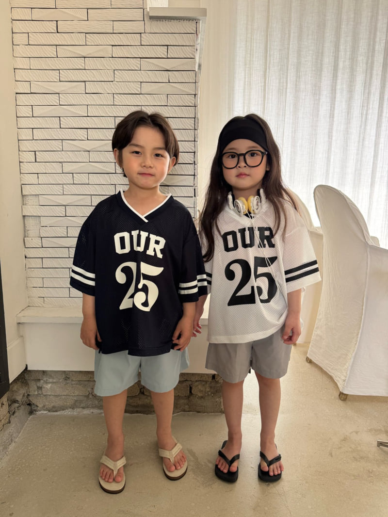Our - Korean Children Fashion - #minifashionista - Flow Mesh Tee - 6