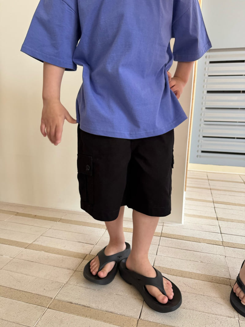 Our - Korean Children Fashion - #minifashionista - Bermuda Cargo Pants - 5