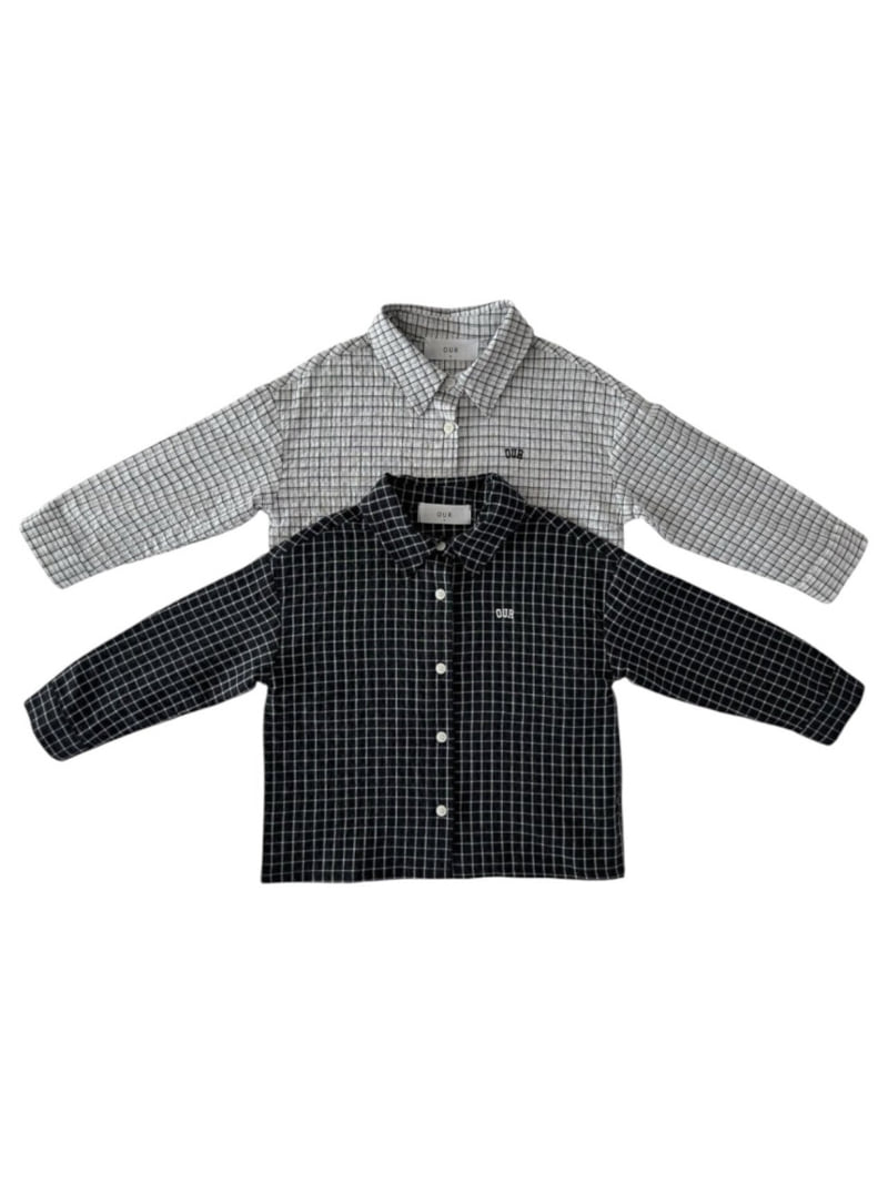 Our - Korean Children Fashion - #prettylittlegirls - Breeze Check Shirt