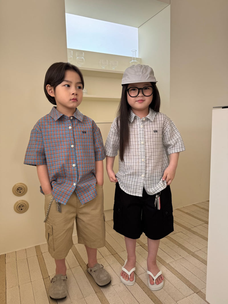 Our - Korean Children Fashion - #prettylittlegirls - Lumi Check Shirt - 12
